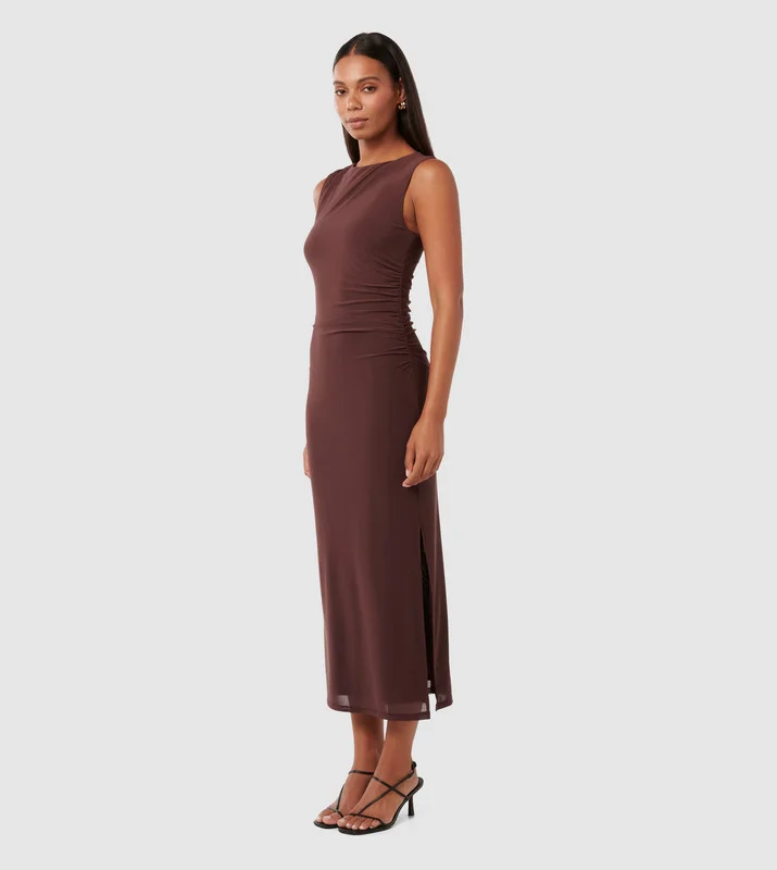 forever new  Jd4248-Brown Women's Pants for Women | Best Price UAE
